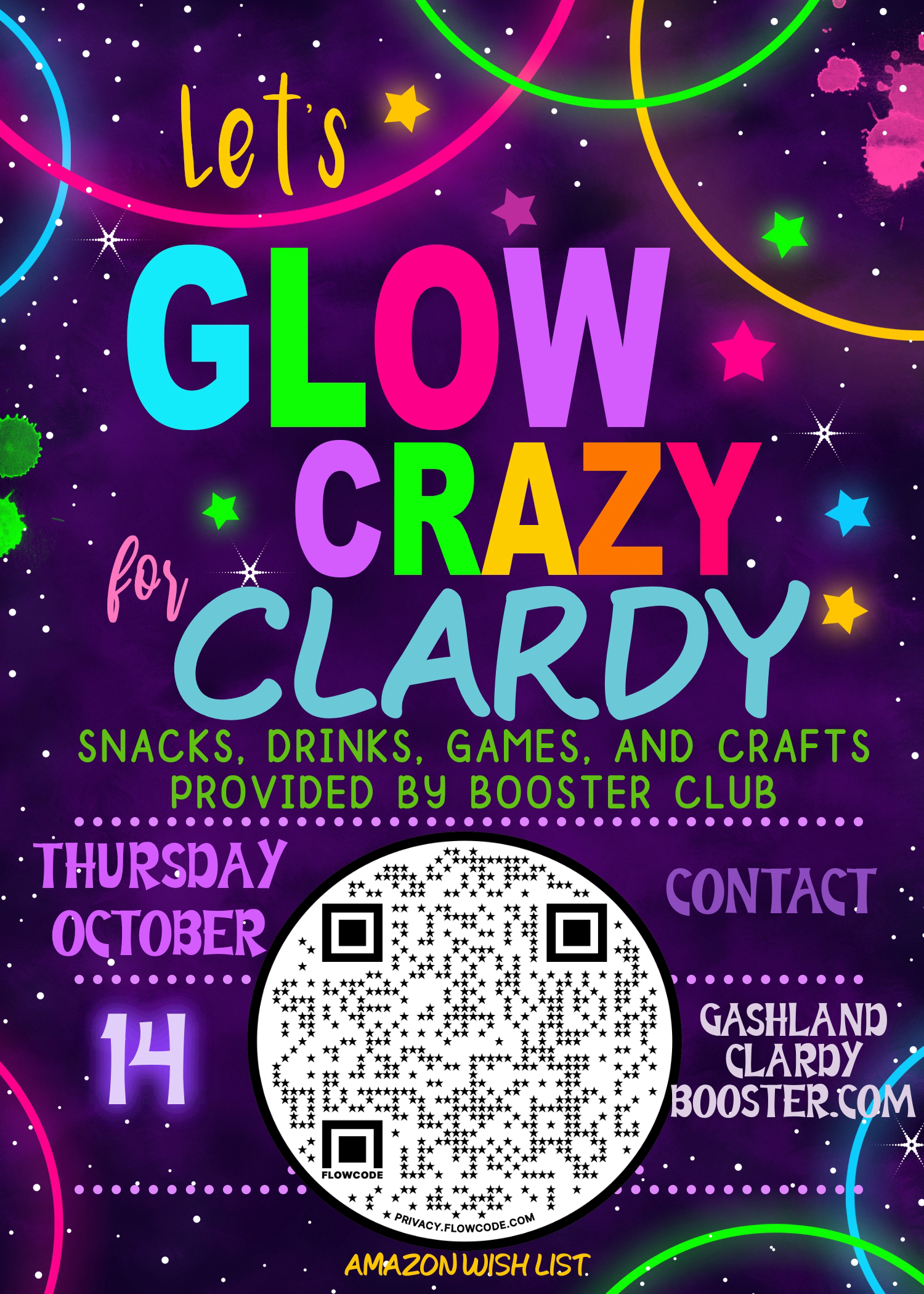 Featured image for “CLARDY GLOW PARTY!!”