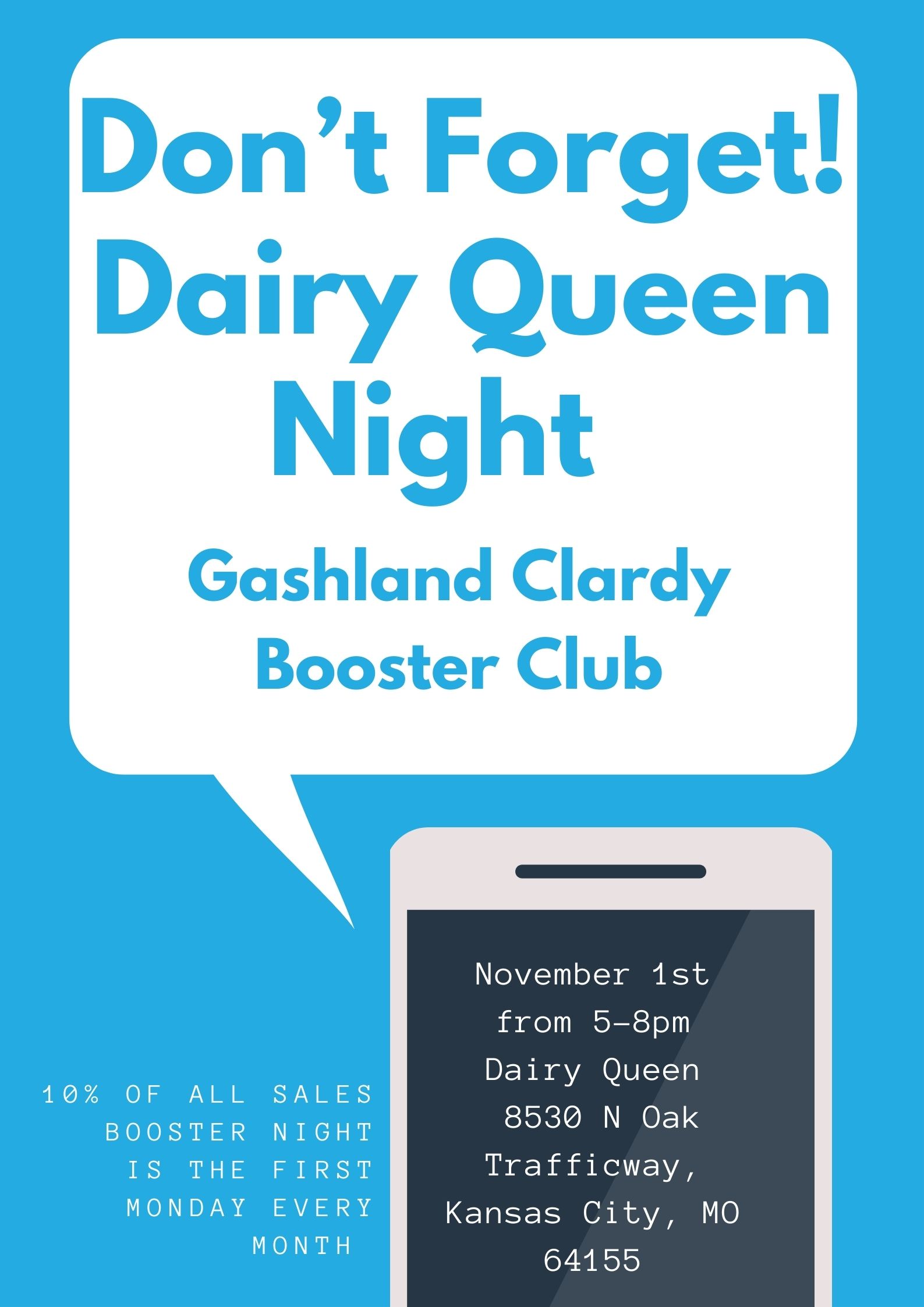 Featured image for “DQ Restaurant Night”