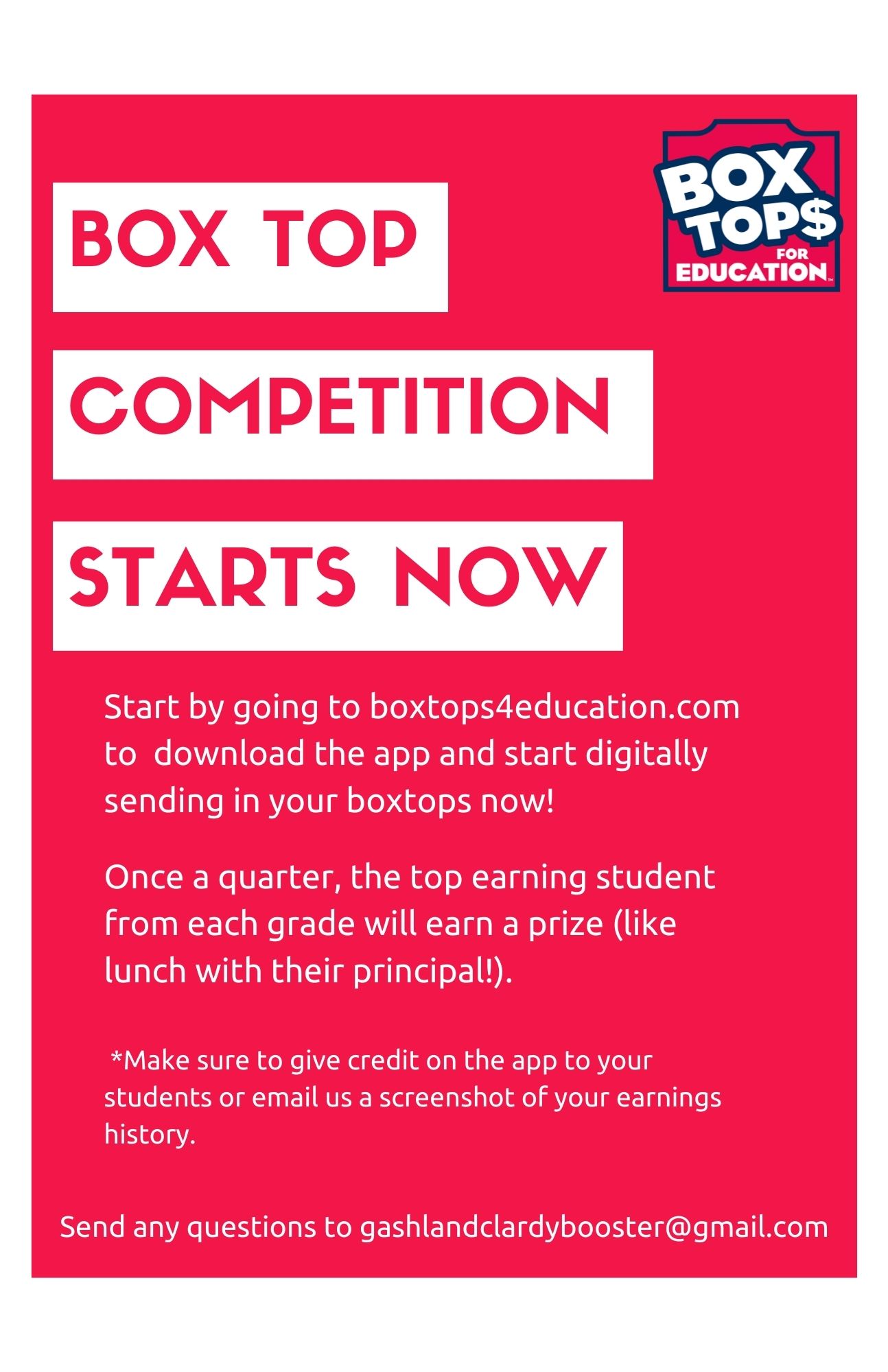 Featured image for “BOX TOP COMPETITION!”